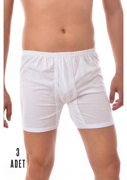 3 Adet Seher Erkek Arjantin Boxer Beyaz 0006