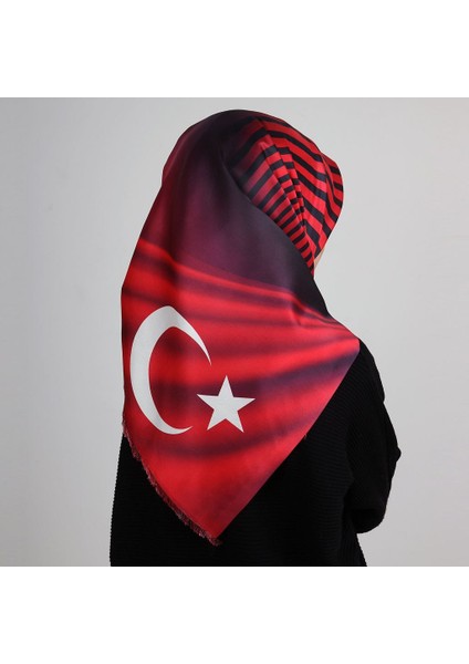 Dijital Baskılı Tafta Eşarp