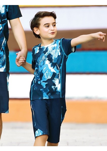 Erkek Çocuk T-Shirt Şort Takım Mgp9733
