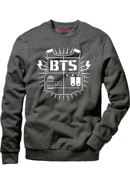 Bts Erkek Uzun Kollu Bisiklet Yaka Sweatshirt fiyatları