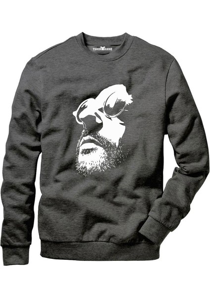 Leon The Professional Mathilda Sevginin Gücü Füme Erkek Uzun Kollu Bisiklet Yaka Sweatshirt fiyatları