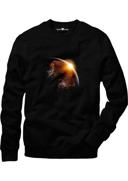 Nasa Uzay Astronot Dünya Ay Sweatshirt