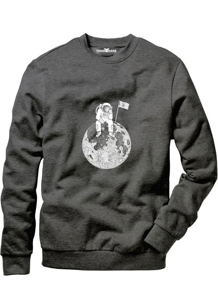 Nasa Uzay Astronot Dünya Ay Sweatshirt