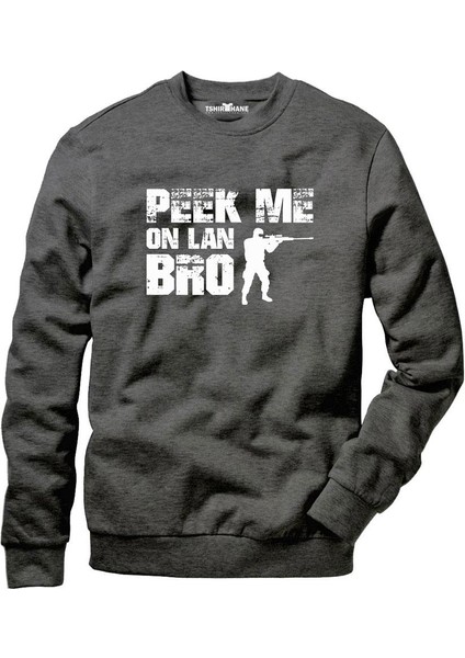 Pubg Playerunknown's Battlegrounds Erkek Uzun Kollu Bisiklet Yaka Sweatshirt fiyatları