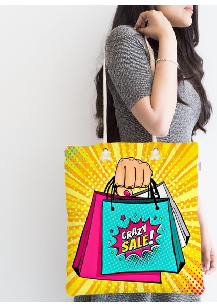 Özel Tasarım Crazy Sale Dijital Baskılı Fermuarlı Kumaş Çanta fiyatları
