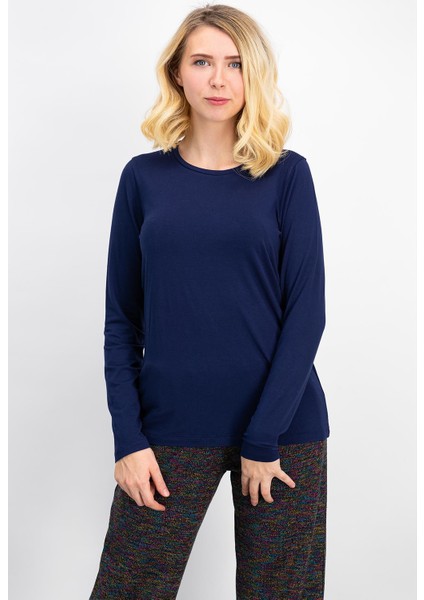 Homewear Lacivert-Çok Renkli Kadın Pijama Takımı fiyatları