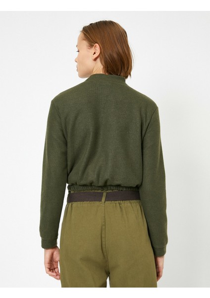 Kadın Bisiklet Yaka Triko Kazak fırsatları