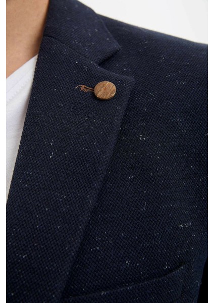 Slim Fit Dokulu Blazer Ceket N0503AZ20SP fırsatları