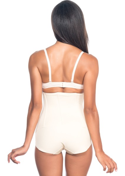 2824 Balenli Yüksek Bel Slip Korse Ten modelleri