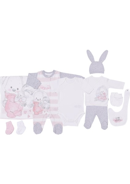 Organik Little Friends 10'lu Zıbın Seti