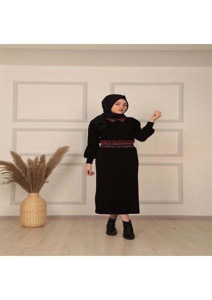 Etekli Takım Kadın Siyah 36