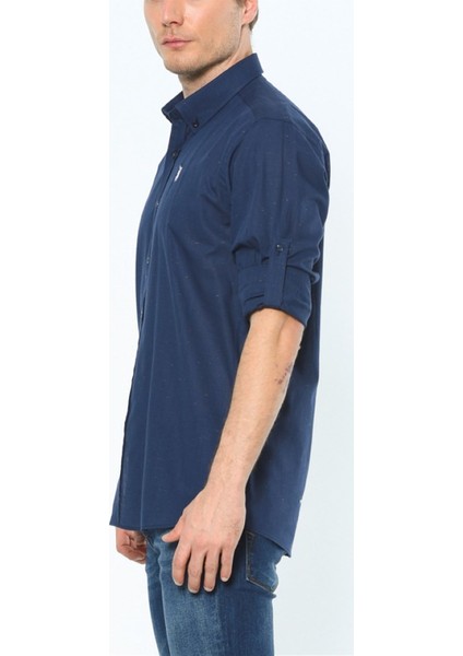 G616 Erkek Gömlek Lacivert fırsatları