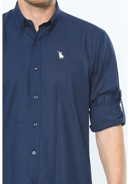 G616 Erkek Gömlek Lacivert indirimleri