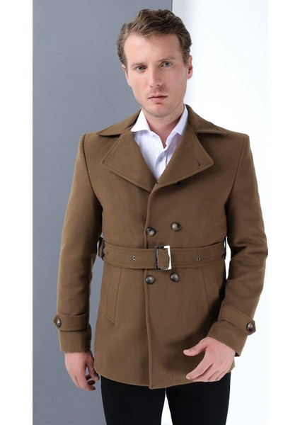 K7539 Slim-Fit Erkek Kaban