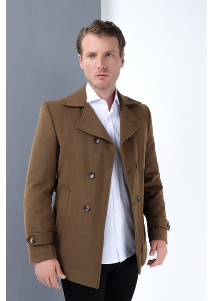 K7539 Slim-Fit Erkek Kaban modelleri
