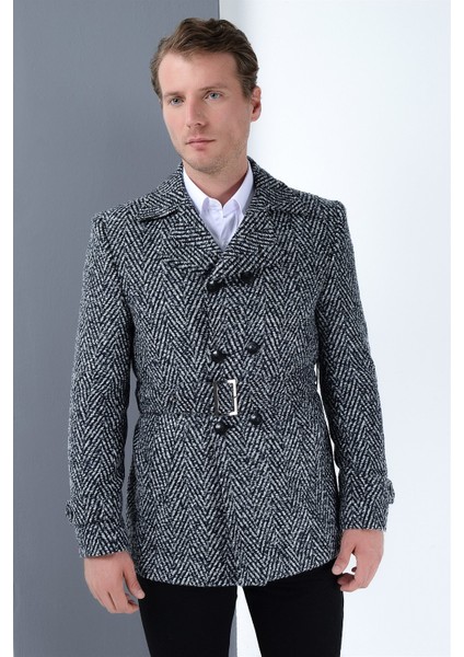 K7539 Slim-Fit Erkek Kaban