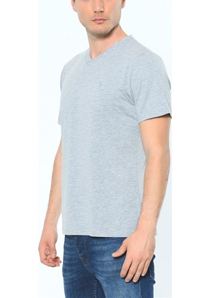T8537 Gri Erkek T-Shirt fırsatları