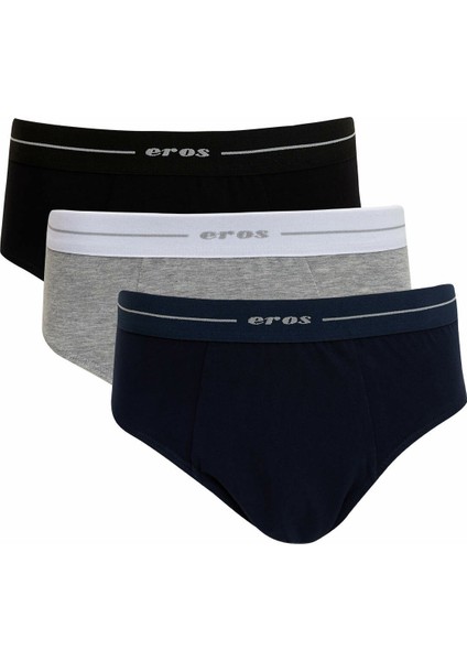 Erkek 3'lü Slip İç Çamaşırı