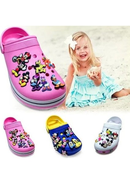 Jibbitz Crocs Terlik Süsleri 10 Adet