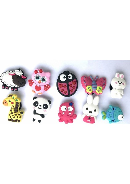 Jibbitz Crocs Terlik Süsleri 10ADET