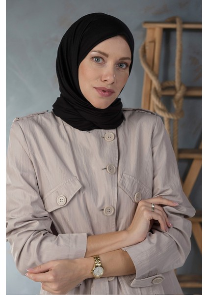 Penye Şal Siyah