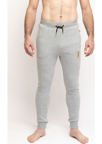 90523 Erkek Slim Fit Eşofman Alt Gri