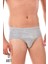 12 Adet Seher Erkek Penye Slip Gri 0005 1