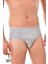 3 Adet Seher Erkek Penye Slip Gri 0005 1