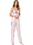 017 Kadın Saten 3'lü Pijama Takım XL 2