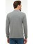 Erkek Gri Melanj Slim Fit Polo Yaka Sweatshirt 50226541-VR086 4