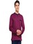 8540 Jakarlı Patlı Uzun Kol Erkek Pijama Takım Bordo XL 2