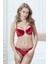 4762 Balenli Dolgulu Push Up Sütyen Slip Takm 1