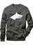 Göktürk Kurt Erkek Uzun Kollu Bisiklet Yaka Sweatshirt 2