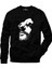 Leon The Professional Mathilda Sevginin Gücü Füme Erkek Uzun Kollu Bisiklet Yaka Sweatshirt 1