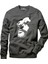 Leon The Professional Mathilda Sevginin Gücü Füme Erkek Uzun Kollu Bisiklet Yaka Sweatshirt 2