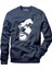 Leon The Professional Mathilda Sevginin Gücü Füme Erkek Uzun Kollu Bisiklet Yaka Sweatshirt 3