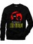 The Adventures Of Leon & Mathilda Füme Erkek Uzun Kollu Bisiklet Yaka Sweatshirt 1