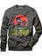 The Adventures Of Leon & Mathilda Füme Erkek Uzun Kollu Bisiklet Yaka Sweatshirt 2