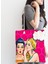 Fashion Girl Dijital Baskılı Modern Fermuarlı Kumaş Çanta 2