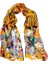 İpek Fular Klimt Mix2 165 Sarı - Beyaz 1