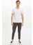 Slim Fit V Yaka Basic Premium Kalite Beyaz Tişört M6607AZ20SP 2