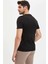 Defacto Slim Fit V Yaka Basic Siyah Tişört M7668AZ20SP 3