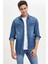 Çift Cepli Jean Gömlek N2221AZ20SP 3