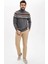 Regular Fit Dokuma Pantolon M7595AZ20SP 2