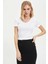 Slim Fit V Yaka Basic Kısa Kollu Tişört I1080AZ20SP 3