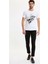 Slim Fit Bisiklet Yaka Tişört M8106AZ20SP 2