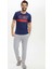 Erkek Slim Fit Kısa Kollu Pijama Takımı 2