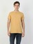 Colins Regular Fit Polo Yaka Erkek Sarı Polo Kısa Kol 4