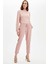 Relax Fit Normal Bel Duble Paça Fleto Cepli Pantolon I4363AZ20SP 2