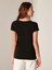 V Yaka Kadın T-Shirt 4